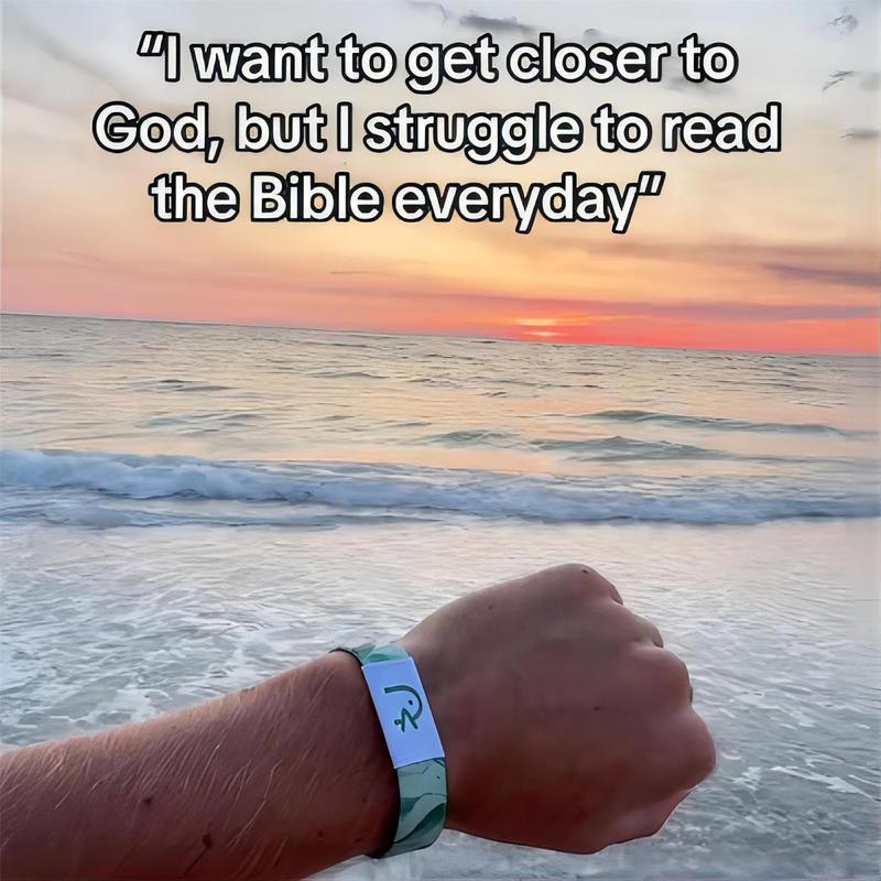 Daily Bible Verse Bracelet Bible Verse Christian Bracelet