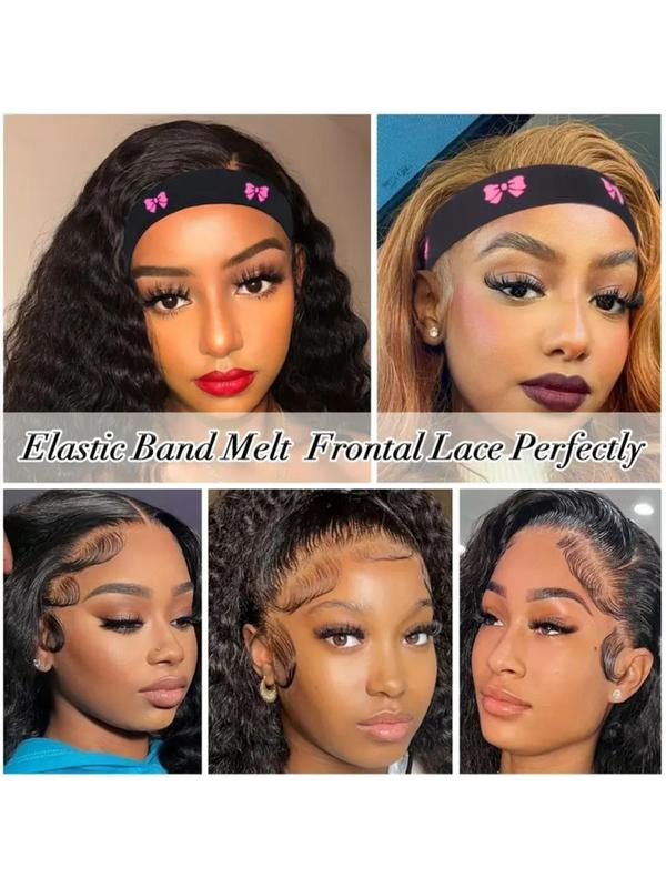 Lace Melt Band for Lace Wigs, Elastic Wig Band for Lace Frontal Melt, Wig Band for Edges Wig Melt Band Wigs Wig Accessories