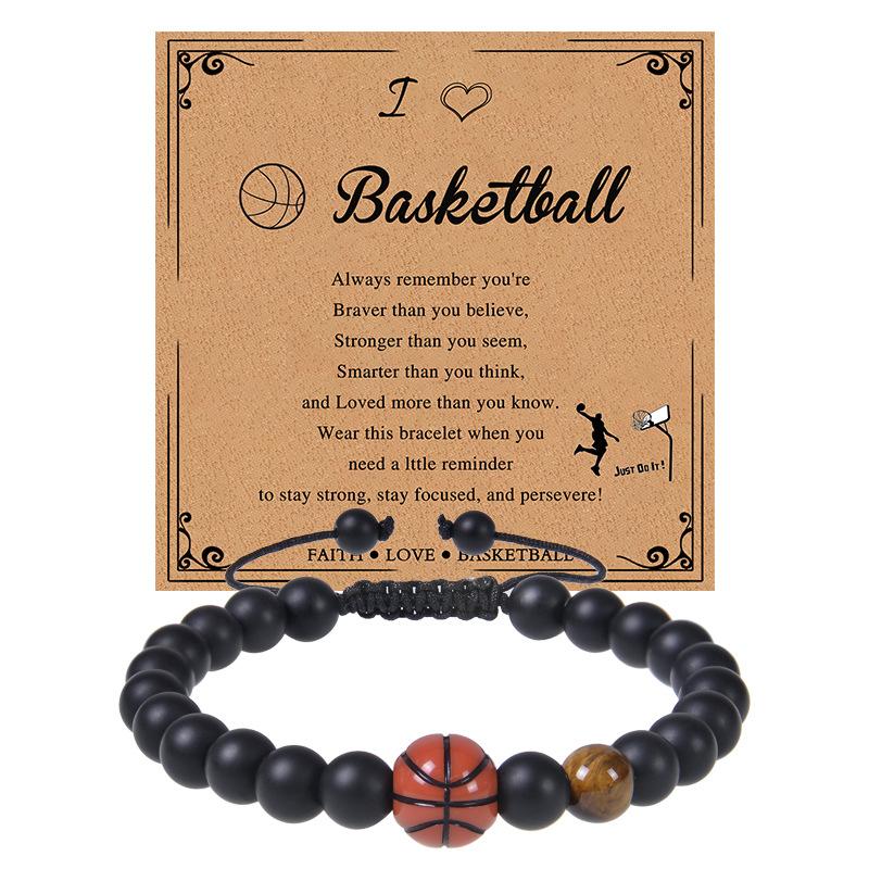 Gifts for Teen Boys, Basketball Soccer Football Rugby Tennis Bracelet Gifts for Boys, Birthday Graduation Gifts for Boys Son Grandson Brother Nephew