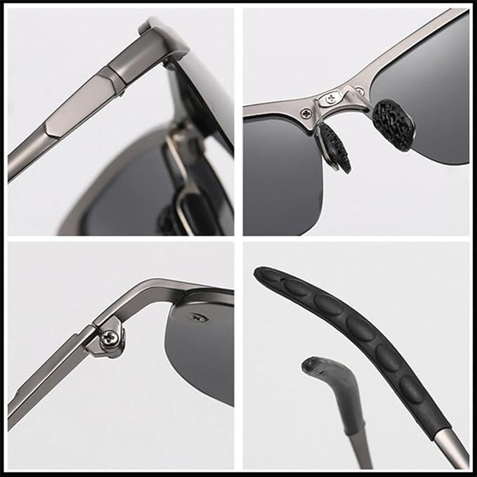 Driving, fishing, cycling sunglasses, fashion polarized sunglasses, ultraviolet-proof, anti-glare, lightweight and durable, comfortable to wear