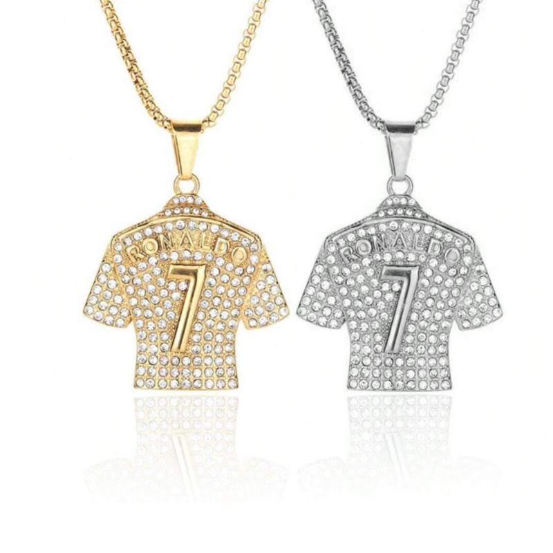 Personality Hip Hop style men's necklace