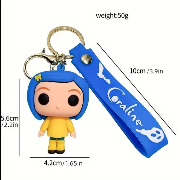 Coraline keychain