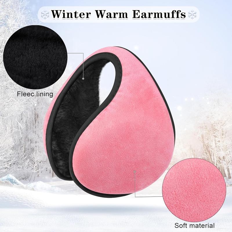 Winter Warm Set Knitted Scarf Beanie Hat Touchscreen Gloves Ear Warmer Cold Weather Gear for Men or Women