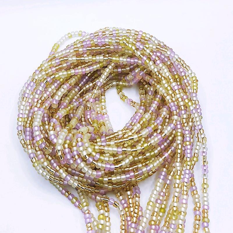 Touche of Gold Multiple Color Waistbeads for Women African Waist waistbeads detroit