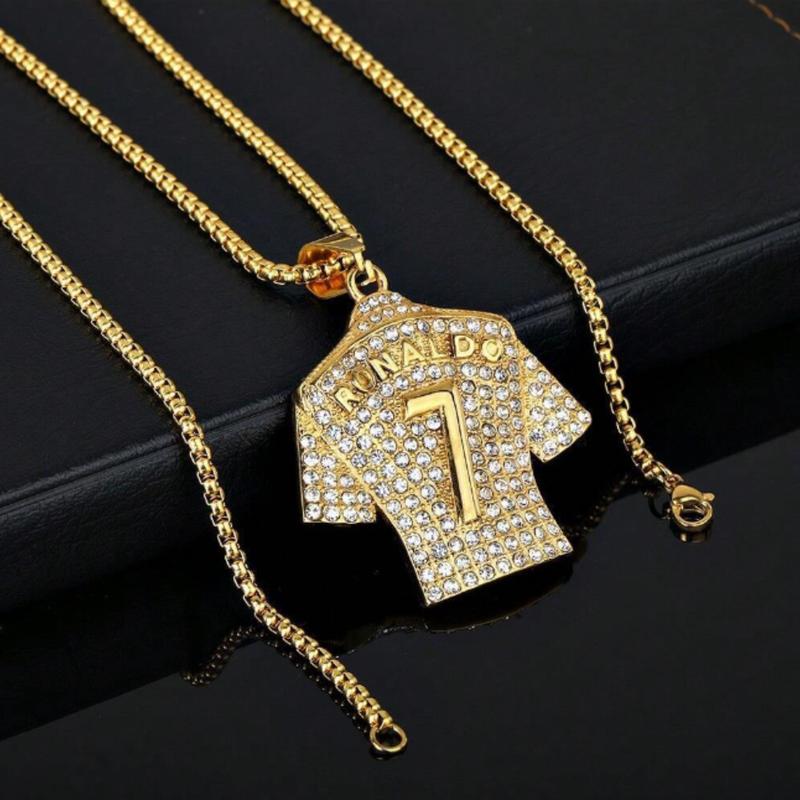 Personality Hip Hop style men's necklace