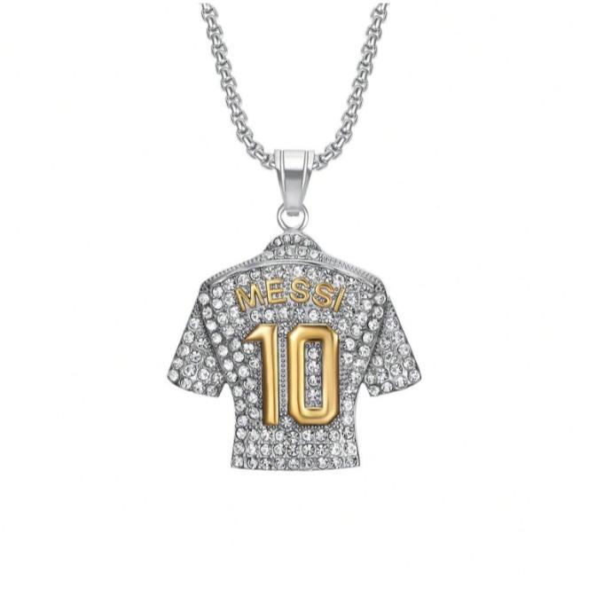 Personality Hip Hop style men's necklace