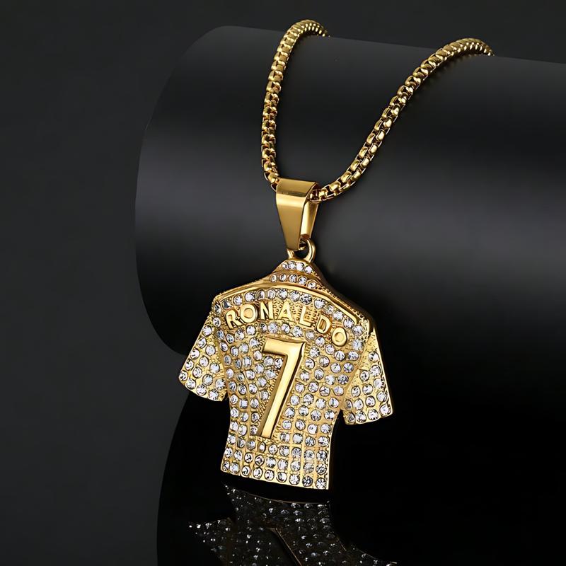 Personality Hip Hop style men's necklace