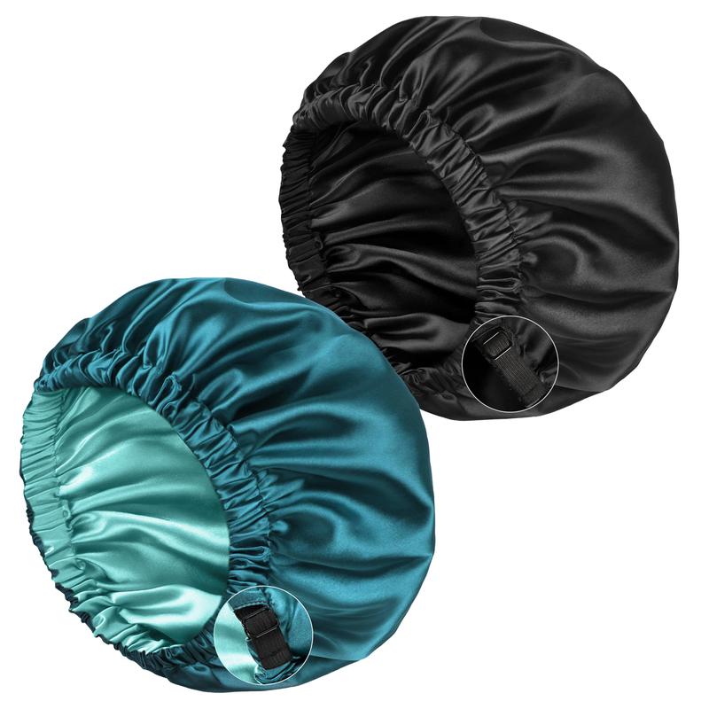 SeSe Code Satin Bonnet Double Layer Silk Bonnet Hair Bonnet For Sleeping Satin Bonnet For Hair Bonnets For Women Silk Bonnet For Natural Hair