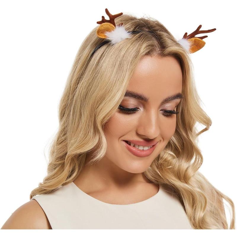 Christmas antler headband reindeer antler hair accessories