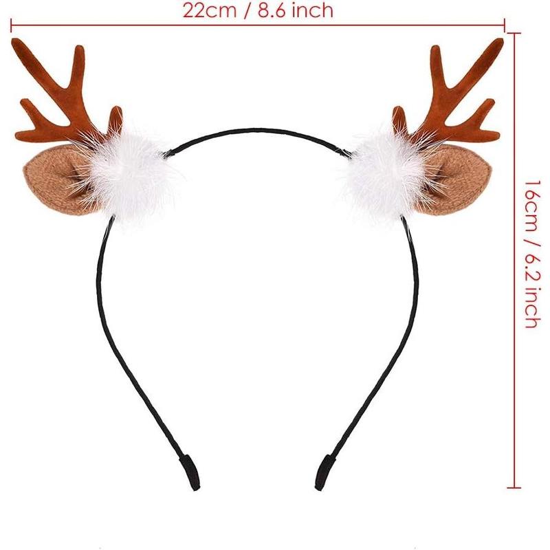 Christmas antler headband reindeer antler hair accessories