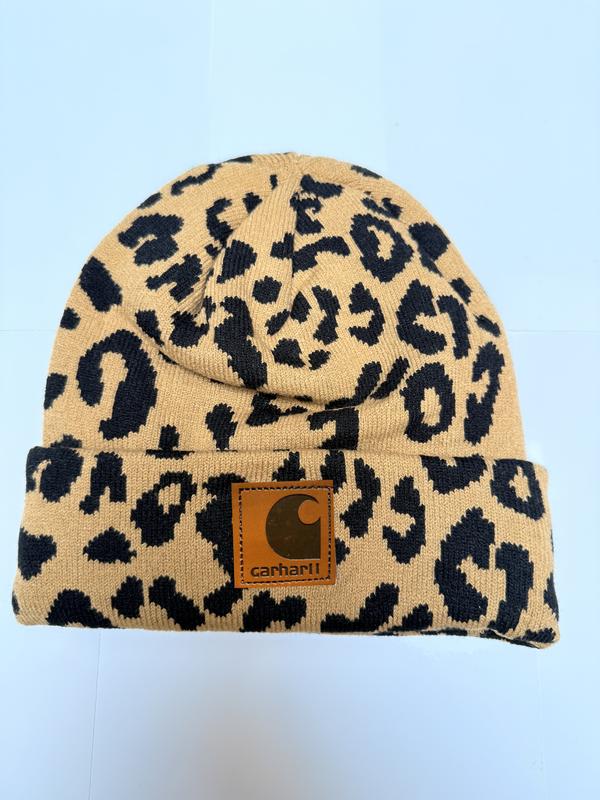 Garharll Cow Print Beanie for Men and Women - Soft and Warm Winter Accessory