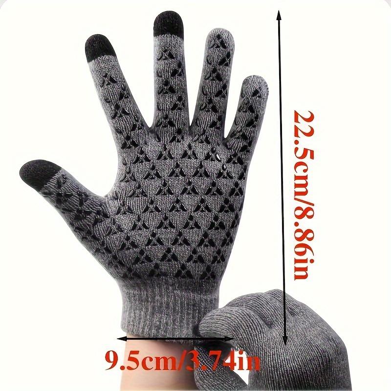 USB Powered Self-Heating Polyester Sports Gloves with Non-Slip Silicone Design for Cold Weather Outdoor Activities and Touch Screen Capability