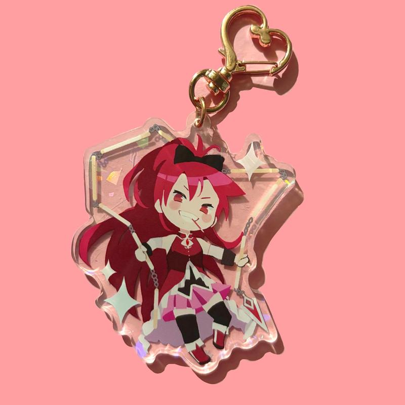 Madoka Magica Charms [Kaname Madoka, Akemi Homura, Sayaka Miki, Kyoko Sakura