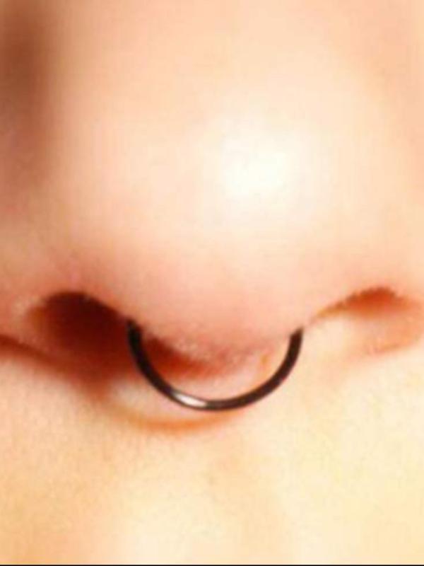 5pcs Unisex Cute U-shaped Nose Ring, Stainless Steel Casual Simple Nose Clip for Daily Wear, Nose Jewelry for Women & Men