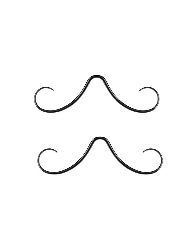 Mustache Septum Ring, Mustache Nose Ring, Nose Piercing Jewelry for Men & Women, Fashion Jewelry for Party, Daily Clothing Decor, Trendy All-match & Exquisite Jewelry for Gift