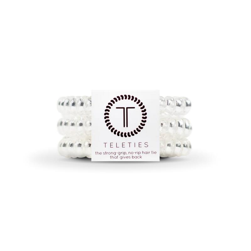 Teleties | Crystal Clear Small Hair Ties