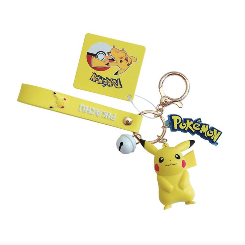 Pokemon Cute Figure Animal Keychain 3D Charms