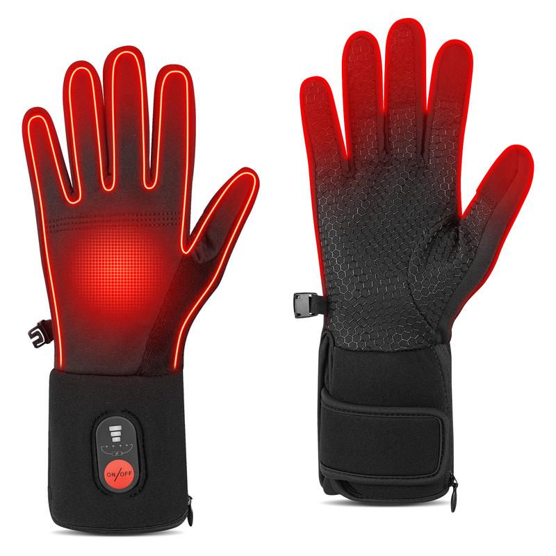 Savior Ultra Thin Breathable Heated Glove Liners rechargeable  heated Electric Heated Gloves with 3 Setting