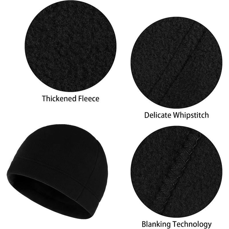 4 Pack Women's Winter Warm Set Thickened Polar Gloves Beanie Hat Scarf and Earmuff