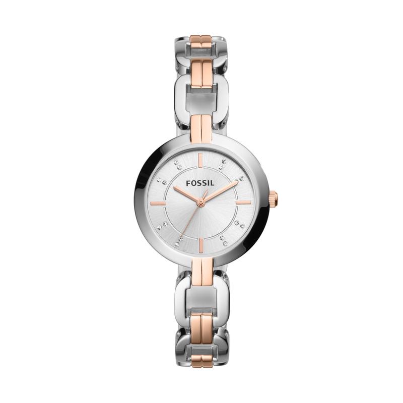 Fossil Women's Kerrigan Three-Hand, Stainless Steel Watch