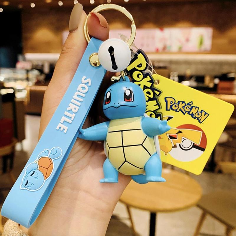 Pokemon Cute Figure Animal Keychain 3D Charms