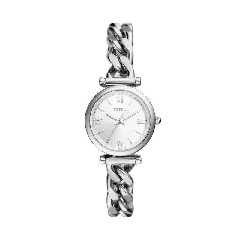 Fossil Women's Carlie Three-Hand, Stainless Steel Watch