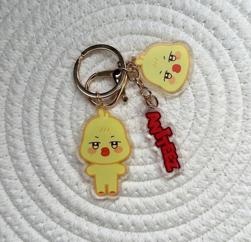 Cute ANITEEZ keychain | Ateez Keychain - Anity | KPOP