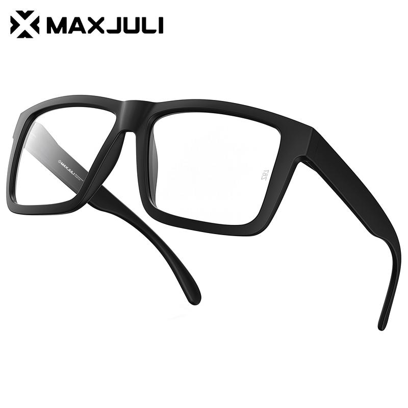 MAXJULI XXL Size Double Extra Large Z87 Sunglasses for Big Wide Heads Men TR90 Ultralight UV400 Protection Glasses 8228