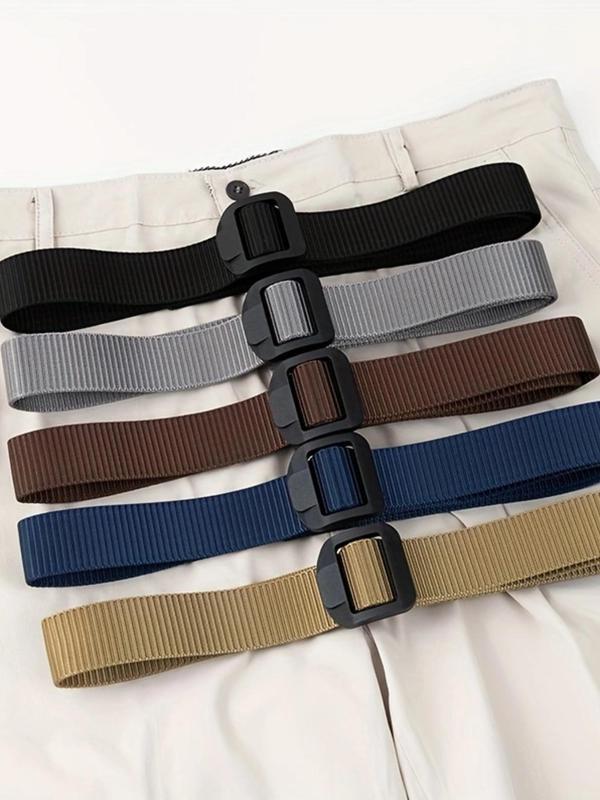 Men's Tactical Belt, Casual Outdoor Sports Belt, Durable Tape Belt for Outdoor & Tactical Use