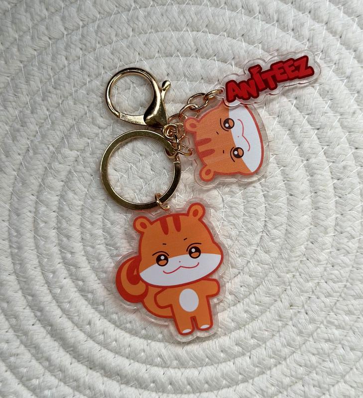 Cute ANITEEZ keychain | Ateez Keychain - Anity | KPOP