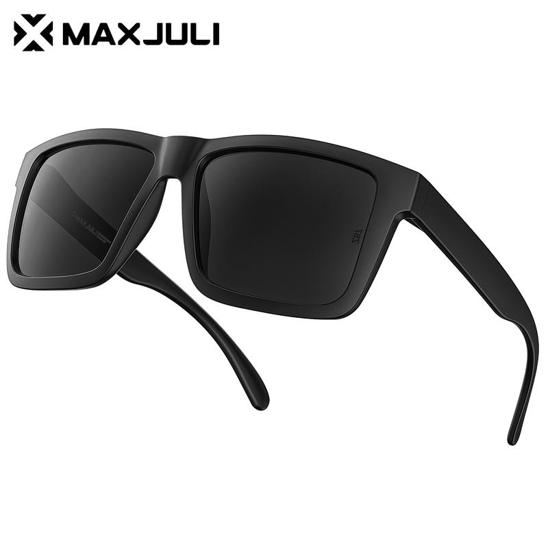 MAXJULI XXL Size Double Extra Large Z87 Sunglasses for Big Wide Heads Men TR90 Ultralight UV400 Protection Glasses 8228