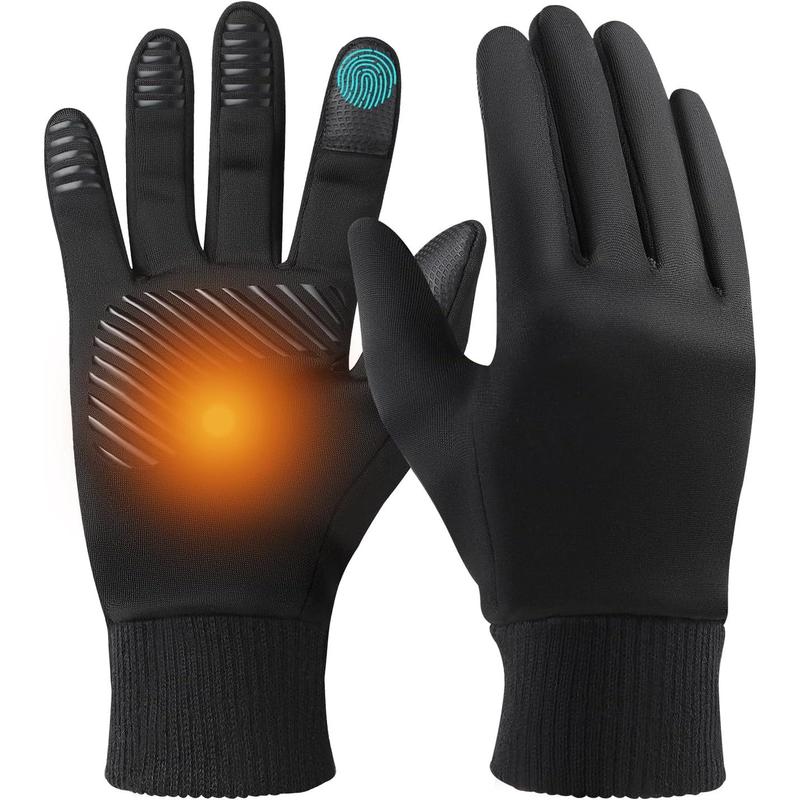 Winter Gloves for Men Women Cycling: Waterproof Gloves for Cold Weather Touchscreen Finger