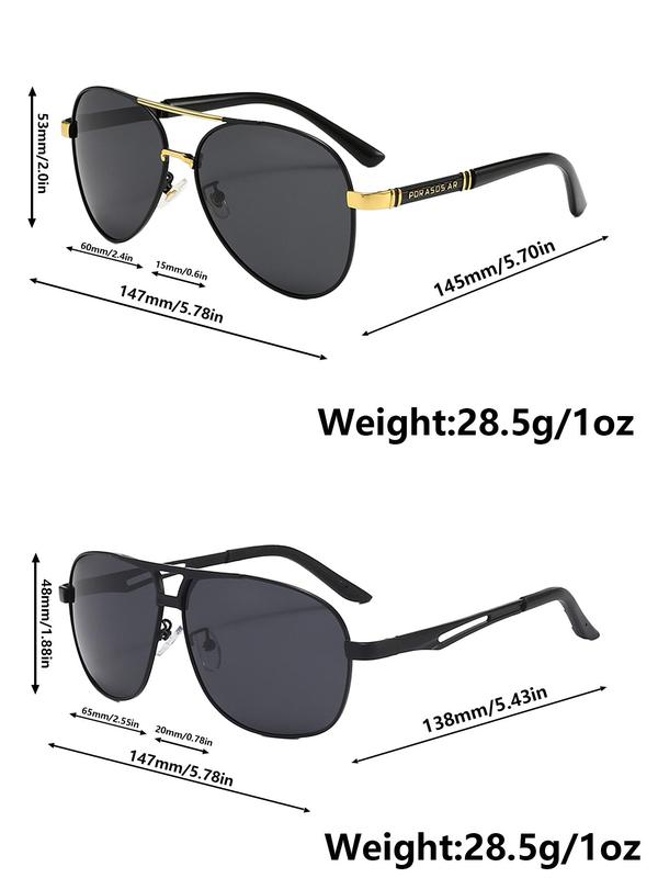 Unisex Simple Style Teardrop Aviator Top Bar Design Sunglasses, Casual Glasses Trends 2024 for Women for Everyday Use, Fashion Accessories for Outdoor Activities