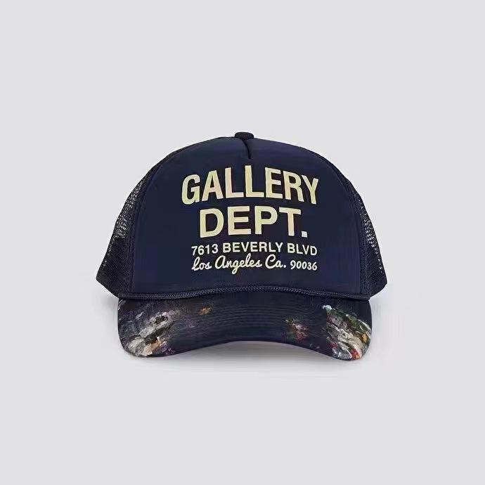 GALLERY DEPT Baseball Hat Adjustable Snapback Trucker Hat 2024 Graffiti Lettered Baseball Caps With Curved Brim Caps for Men and Women