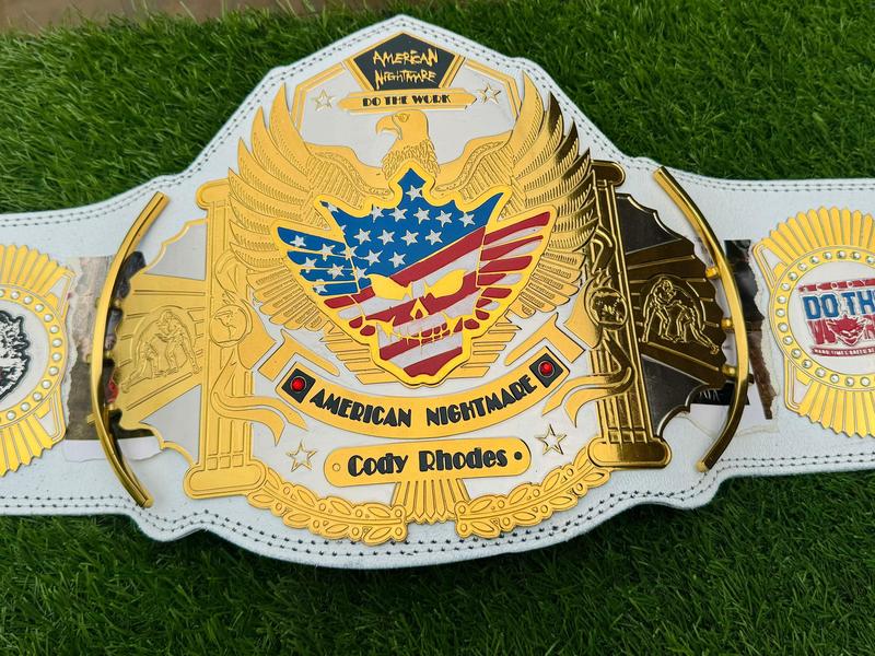 NEW CODY RHODES AMERICAN NIGHTMARE WORLD HEAVYWEIGHT CHAMPIONSHIP REPLICA BELT 2MM BRASS