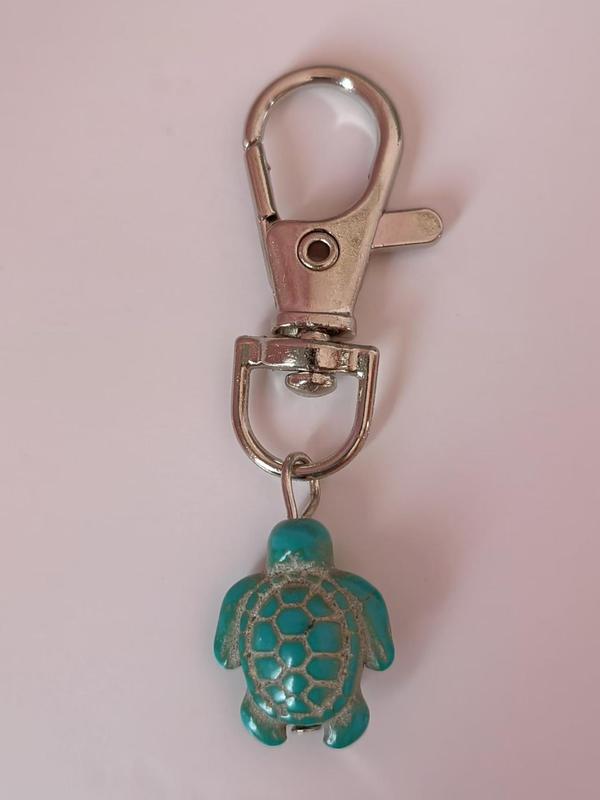 Cute Turtle Design Keychain, Cute Turtle Keychain for Women & Men, Fashion Accessories for Daily Use, Trendy All-match & Exquisite Keychain for Birthday Gift