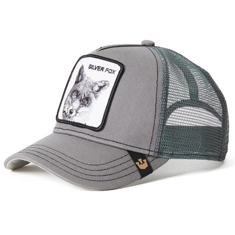 Tiger Wolf Brand baseball cap, net summer hat, anime Paner toucan, trucker hat, shark, grizzly, dad, snapback net