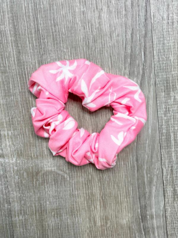 Pink Flamingo Scrunchie