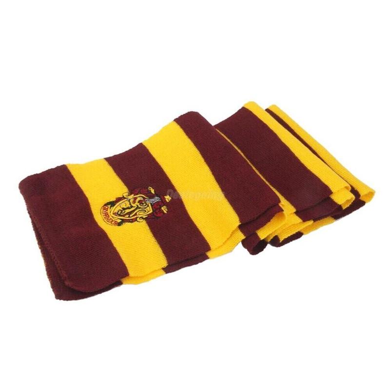 For Harry Potter Fans Vouge Gryffindor House Cosplay Knit Costume Scarf Wrap Does not apply