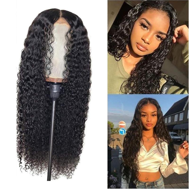 wigs Peruvian Curly Hair Wig Glueless Lace Front Hair 06