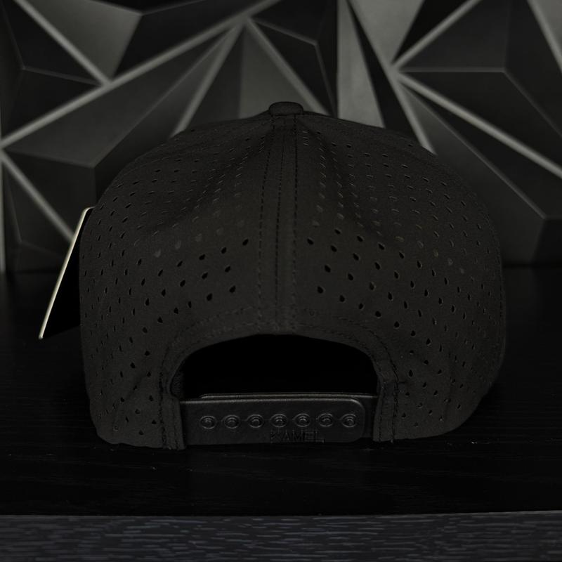 San judas black plate SnapBack hat-black hydro