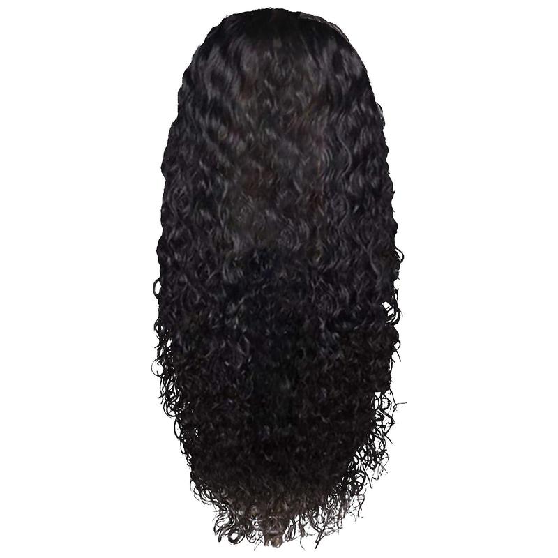 wigs Peruvian Curly Hair Wig Glueless Lace Front Hair 06