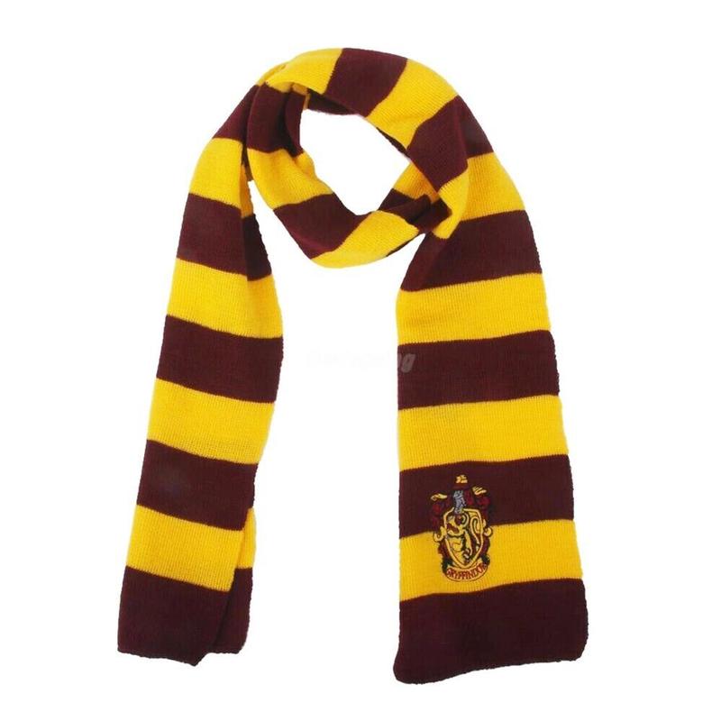 For Harry Potter Fans Vouge Gryffindor House Cosplay Knit Costume Scarf Wrap Does not apply