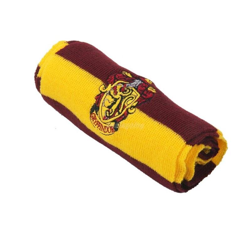 For Harry Potter Fans Vouge Gryffindor House Cosplay Knit Costume Scarf Wrap Does not apply