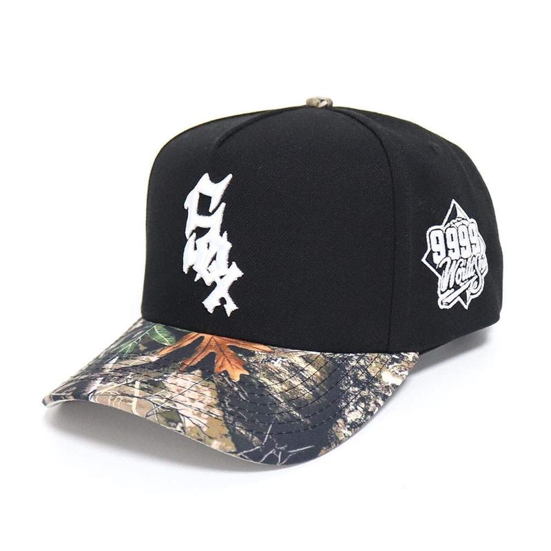 REMASTERED SOX Black Real Tree HAT SNAPBACK