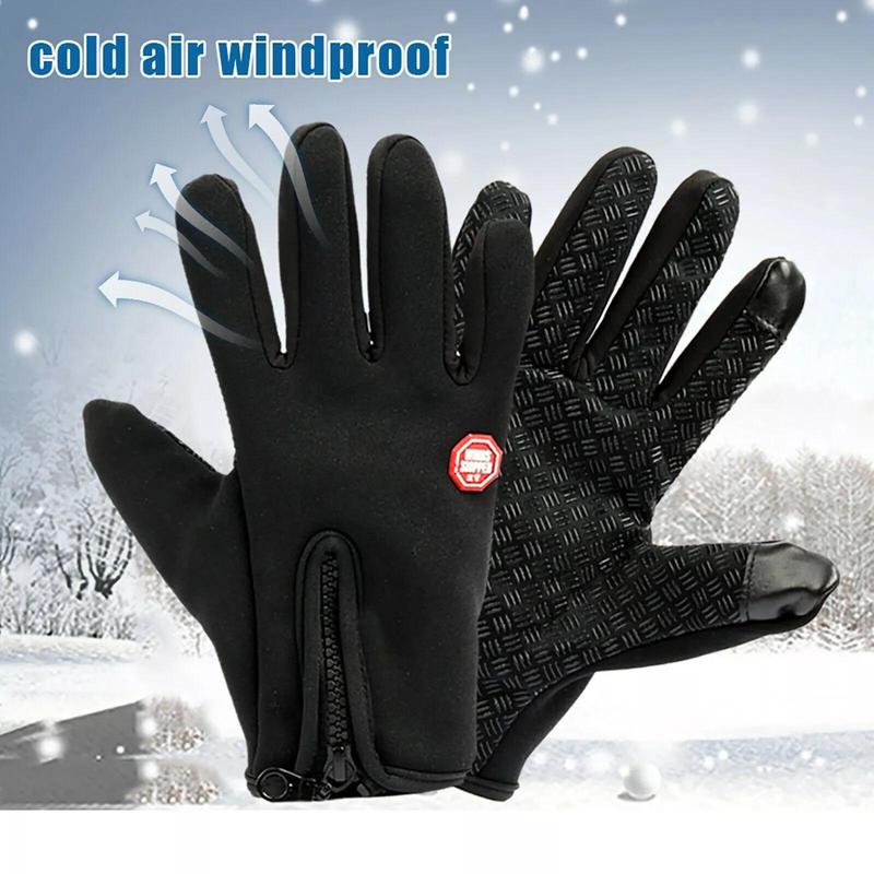 Thermal Windproof Waterproof Winter Gloves Touch Screen Warm Mittens Men Women