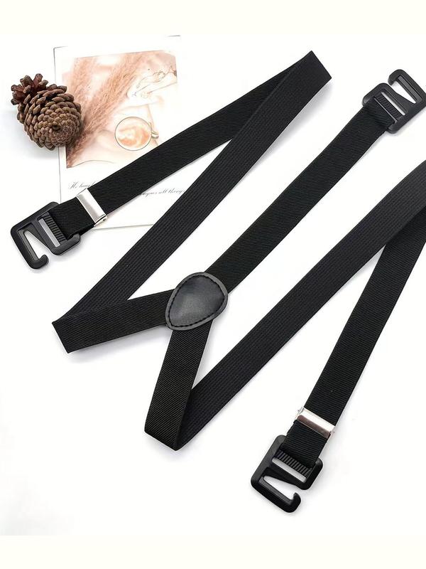 Men's Punk Style Invisible Suspender, Y-shaped Adjustable Length Suspender, Fashion Accessories for Outdoor Riding, Hiking and Climbing