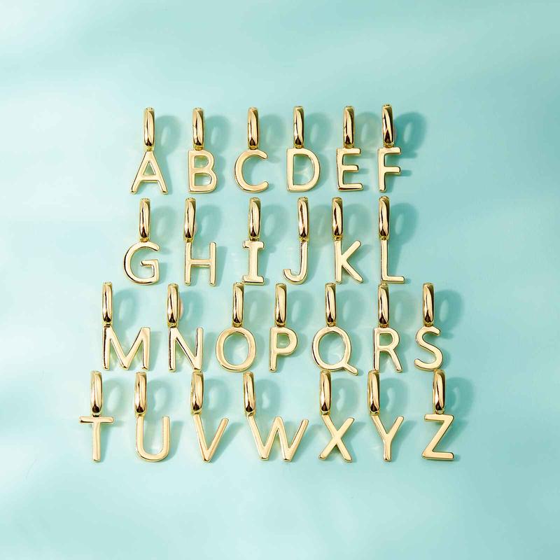 Harper Calibri Alphabet Charm