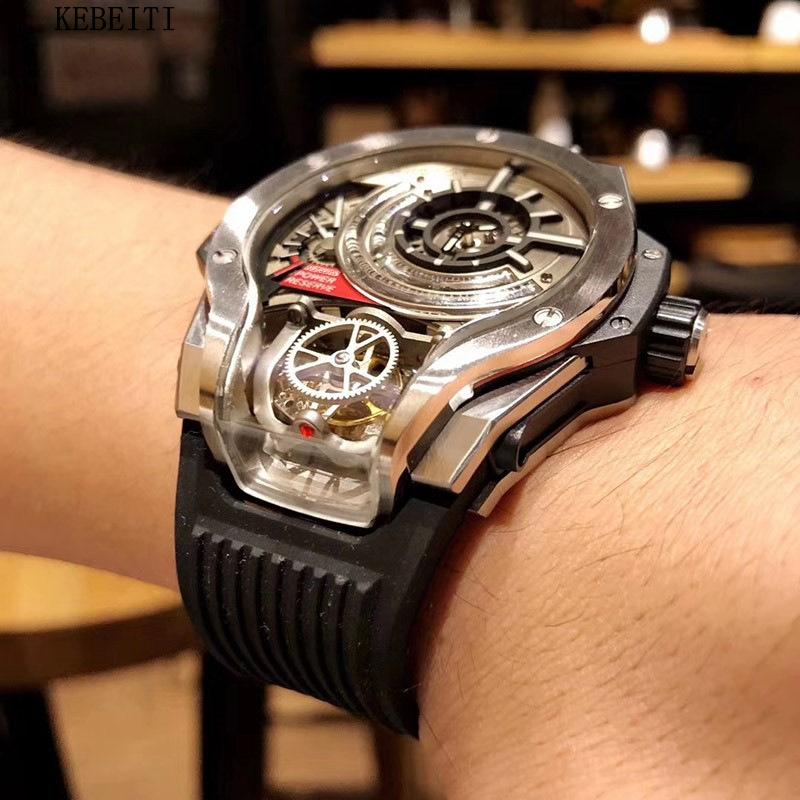 Kalisha New High Quality High-End Men's Fashion Watch Men's Personality Richard Non-Mechanical Famous Brand Miller Watch Factory