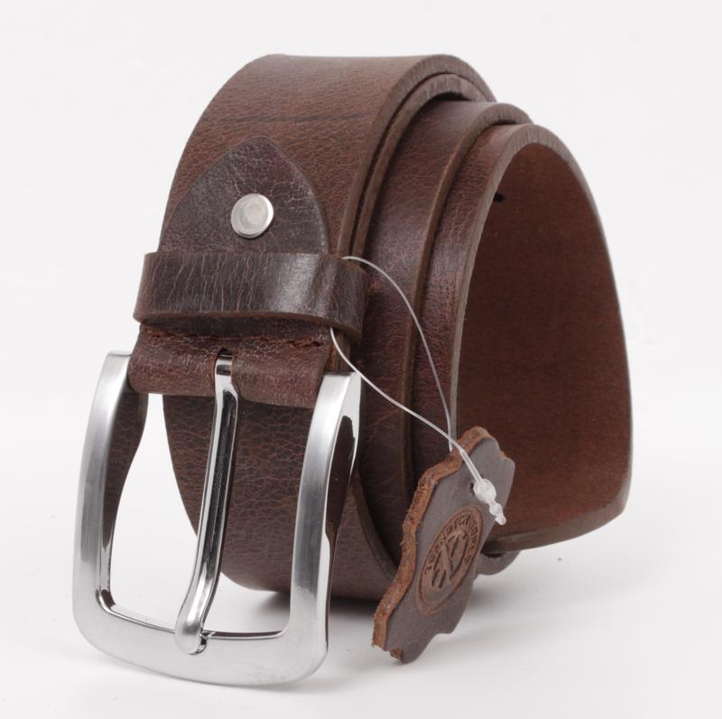 American Handmade Buffalo Belt Leather Belt for Men, Full-Grain Dress Jeans Accessory CCW Gun Holster 1.5